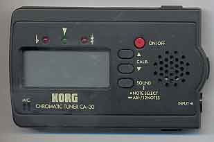KORG調音器CA30